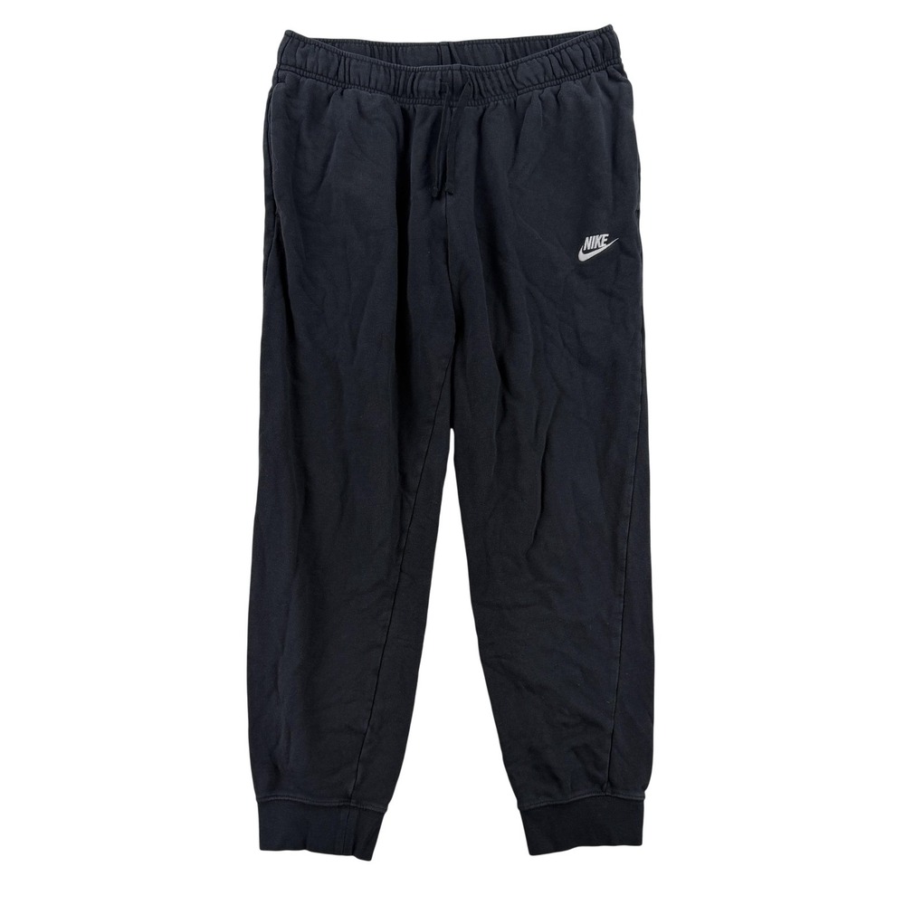 Nike Sweatpants Mens Large Black Fleece Jogger Pants Elastic Waist DQ5191-010